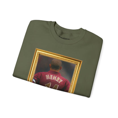Mixed Sweater - Thierry Henry Arsenal Legend (Gold Frame)