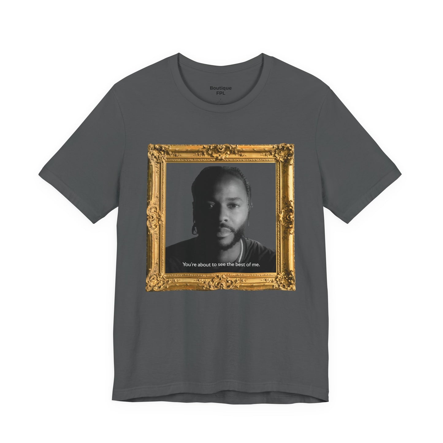Mixed T-Shirt - Raheem Sterling "Best of me" (Gold Frame)