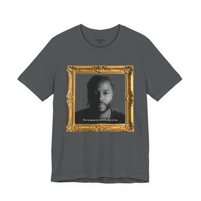 Mixed T-Shirt - Raheem Sterling "Best of me" (Gold Frame)