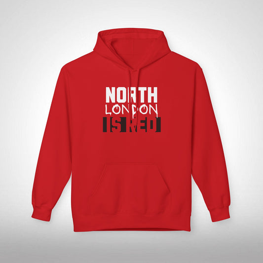 Hoodie Capuche Mixte - North London is Red (Arsenal)