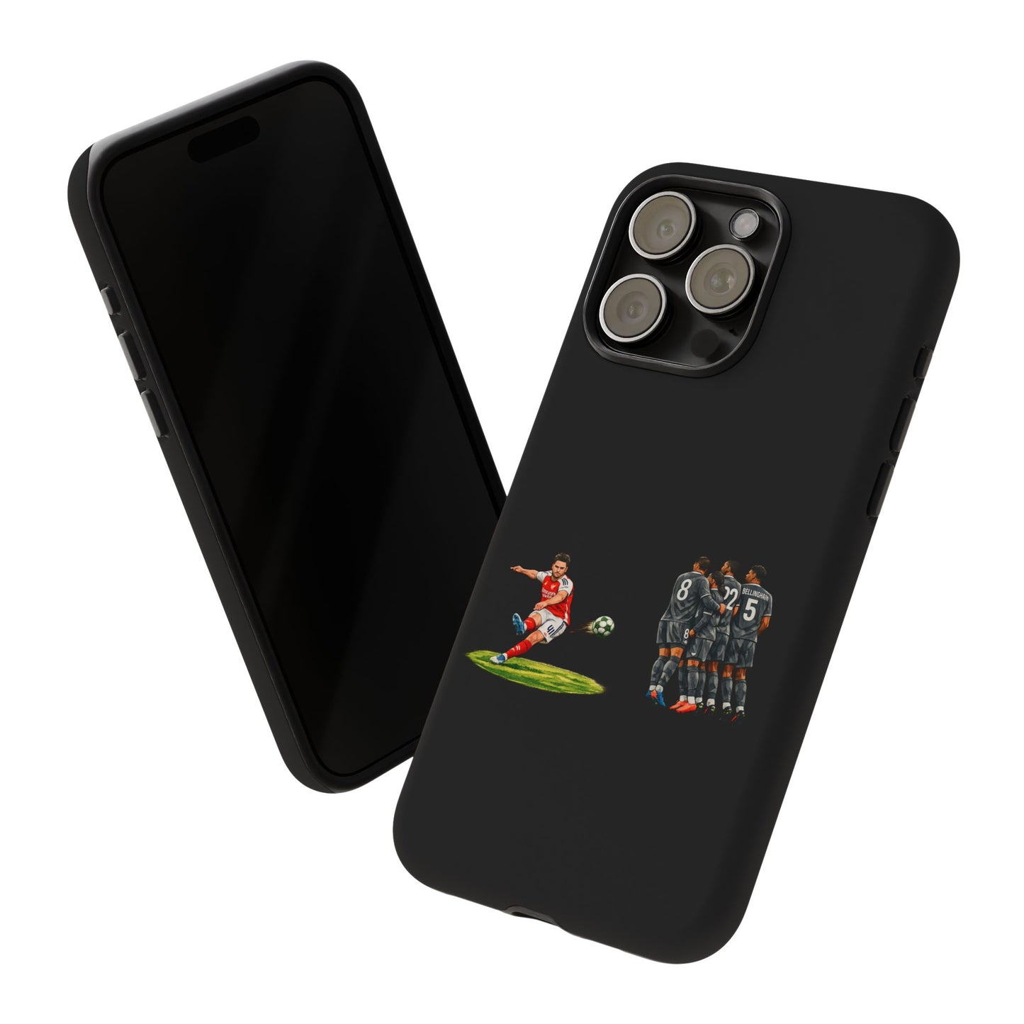 iPhone/Samsung Case - Declan Rice Free Kick (Arsenal phone case)