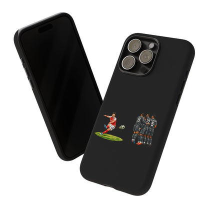 iPhone/Samsung Case - Declan Rice Free Kick (Arsenal phone case)
