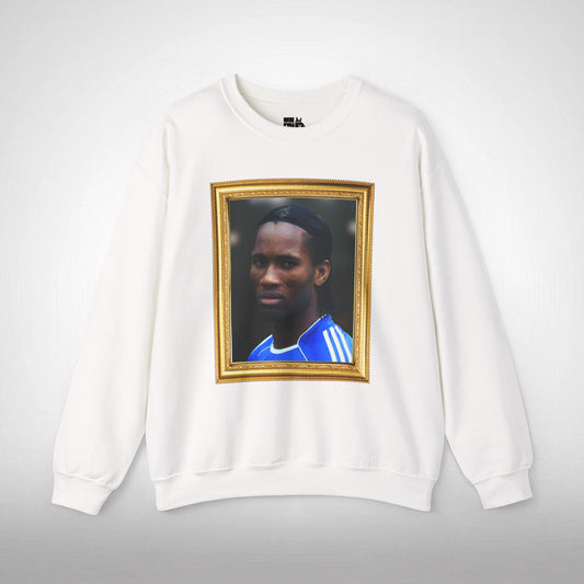 Mixed Sweater - Didier Drogba Legend (Chelsea, Gold Frame)