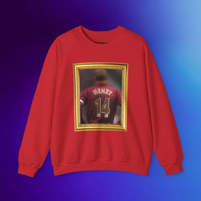 Mixed Sweater - Thierry Henry Arsenal Legend (Gold Frame)