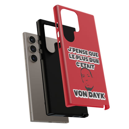 Coque Téléphone - Van Dijk (Liverpool phone case)