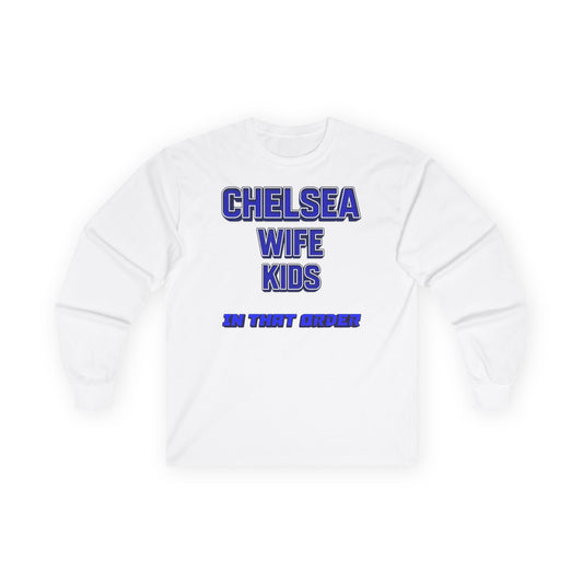T-Shirt Manches Longues Mixte - In That Order (Chelsea)