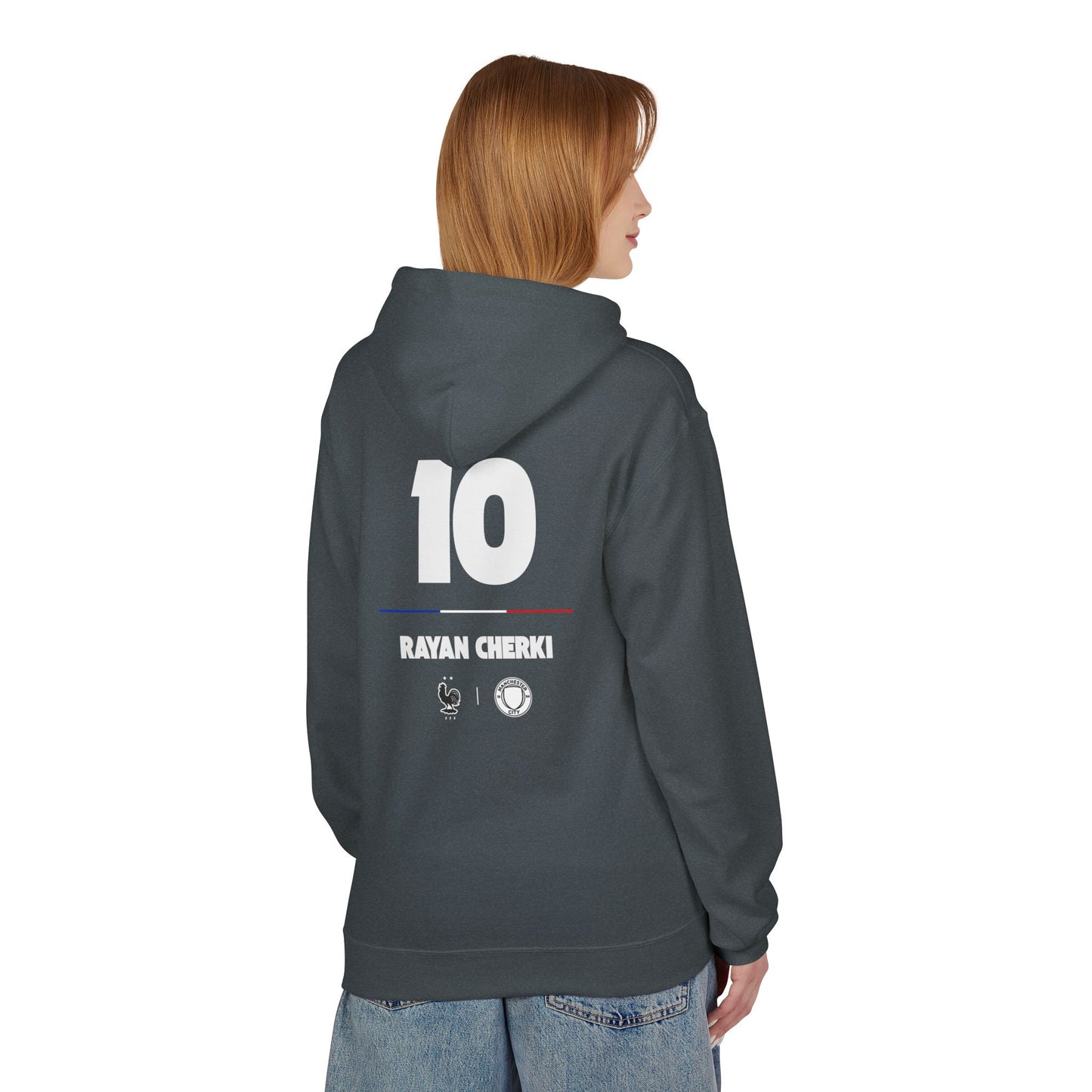 Hoodie Capuche Mixte - Rayan Cherki (Manchester City)
