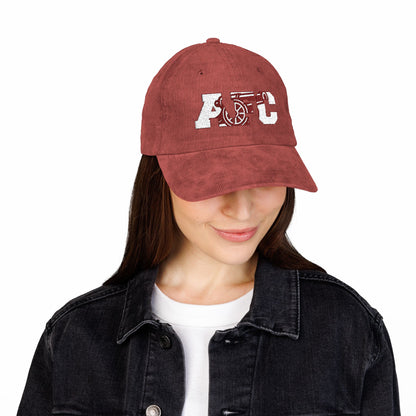 Corduroy cap with embroidery - 'AFC' Arsenal