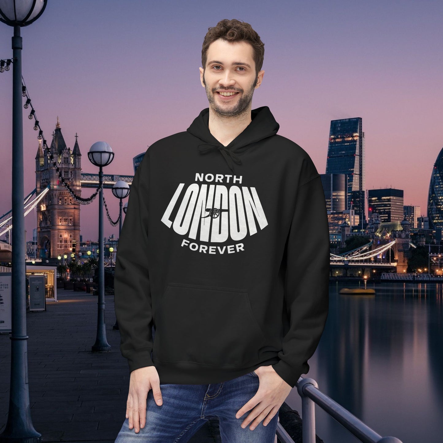 Hoodie Capuche Mixte - North London Forever (Arsenal)