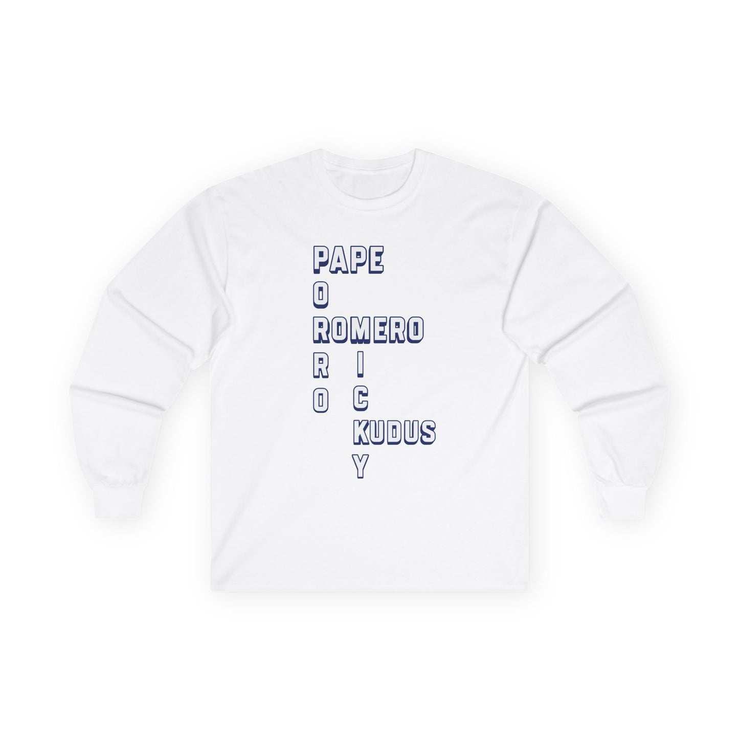 Unisex Long Sleeve T-Shirt - Tottenham (Words)