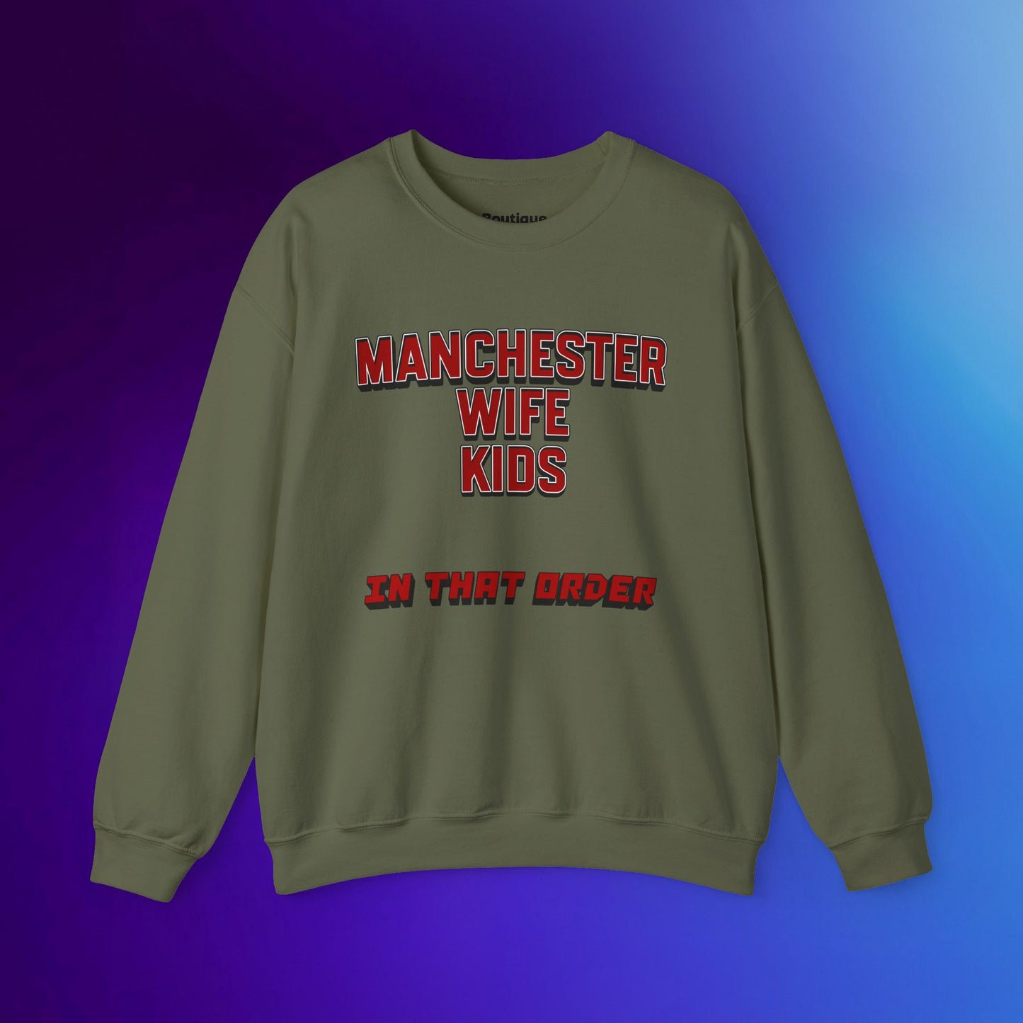 Mixed Sweater - In That Order (Manchester United)
