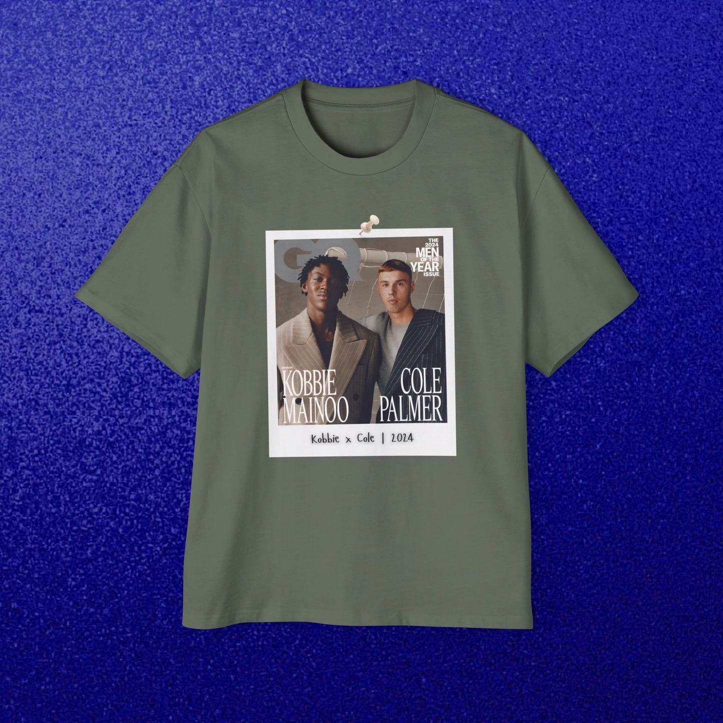 T-Shirt Mixte Oversized - Kobbie Mainoo x Cole Palmer (Manchester United, Chelsea)