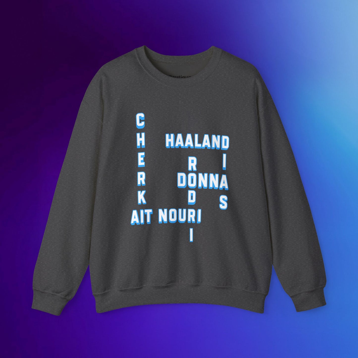 Pull Mixte - Manchester City (Words, Mots)