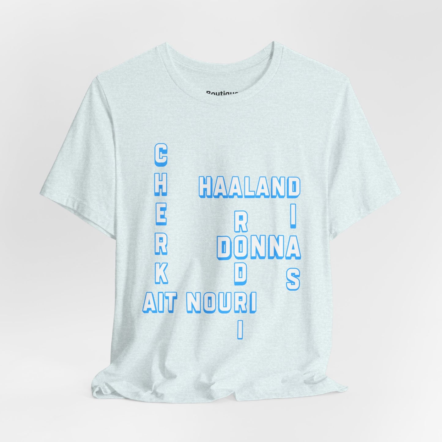 T-Shirt Mixte - Man City (Words, Mots)