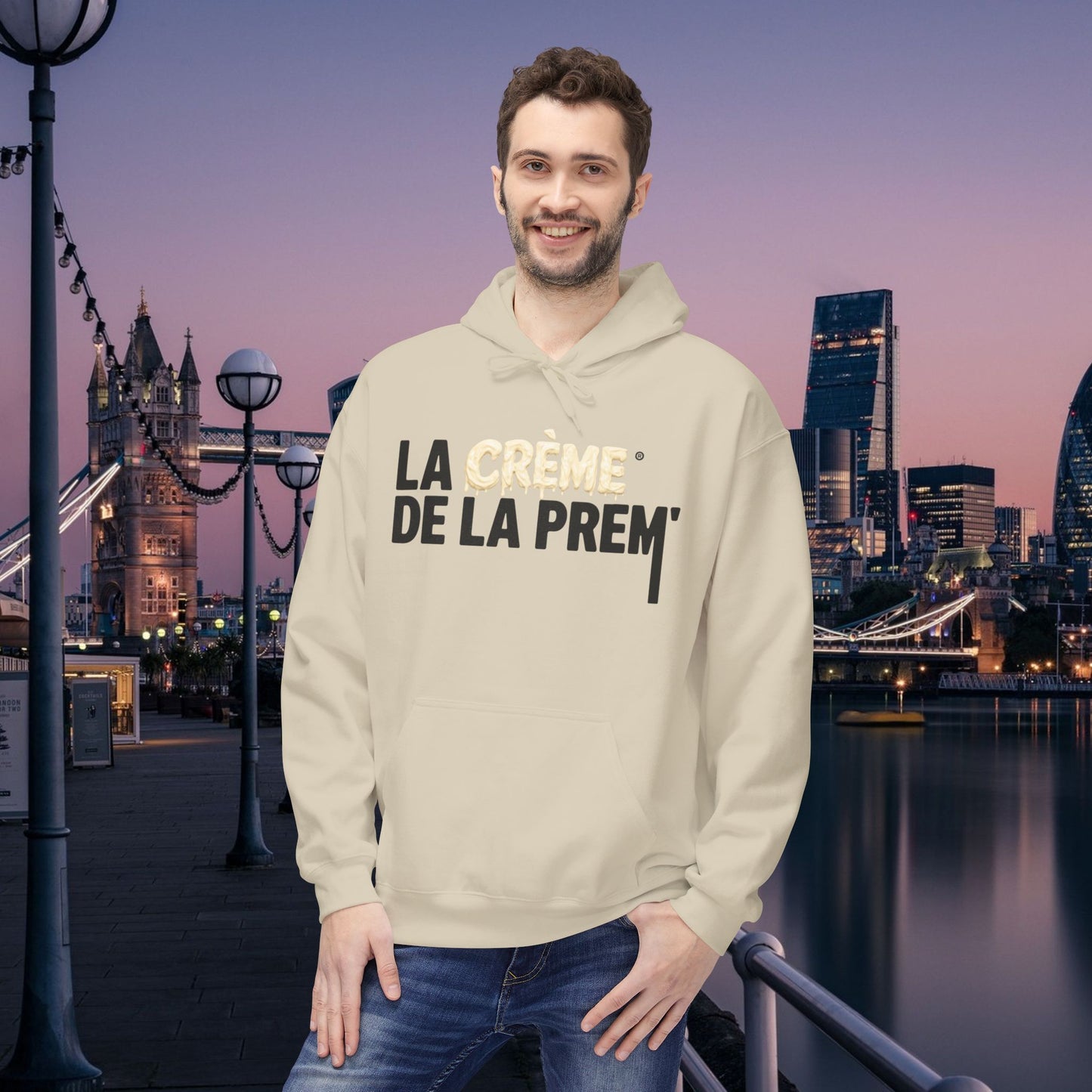 Hoodie Capuche Mixte - La Crème de la Prem'