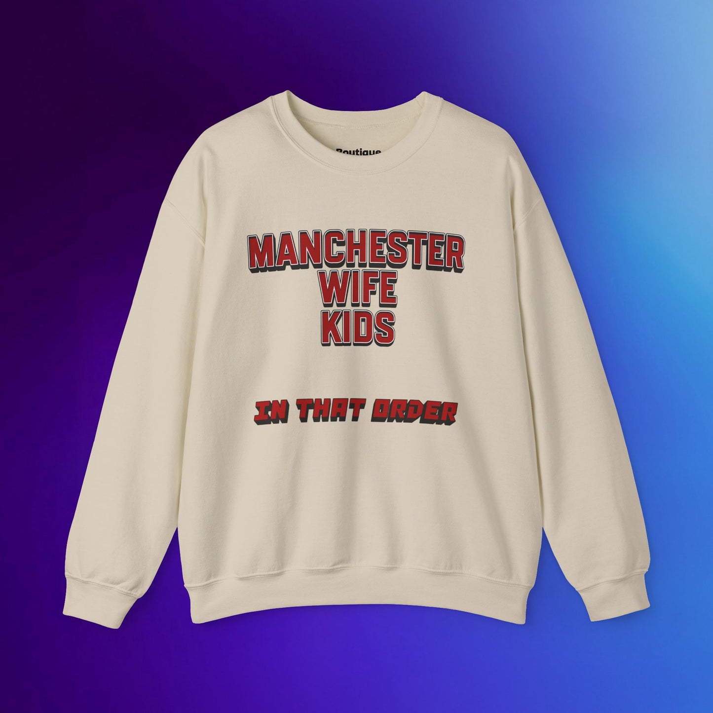 Mixed Sweater - In That Order (Manchester United)