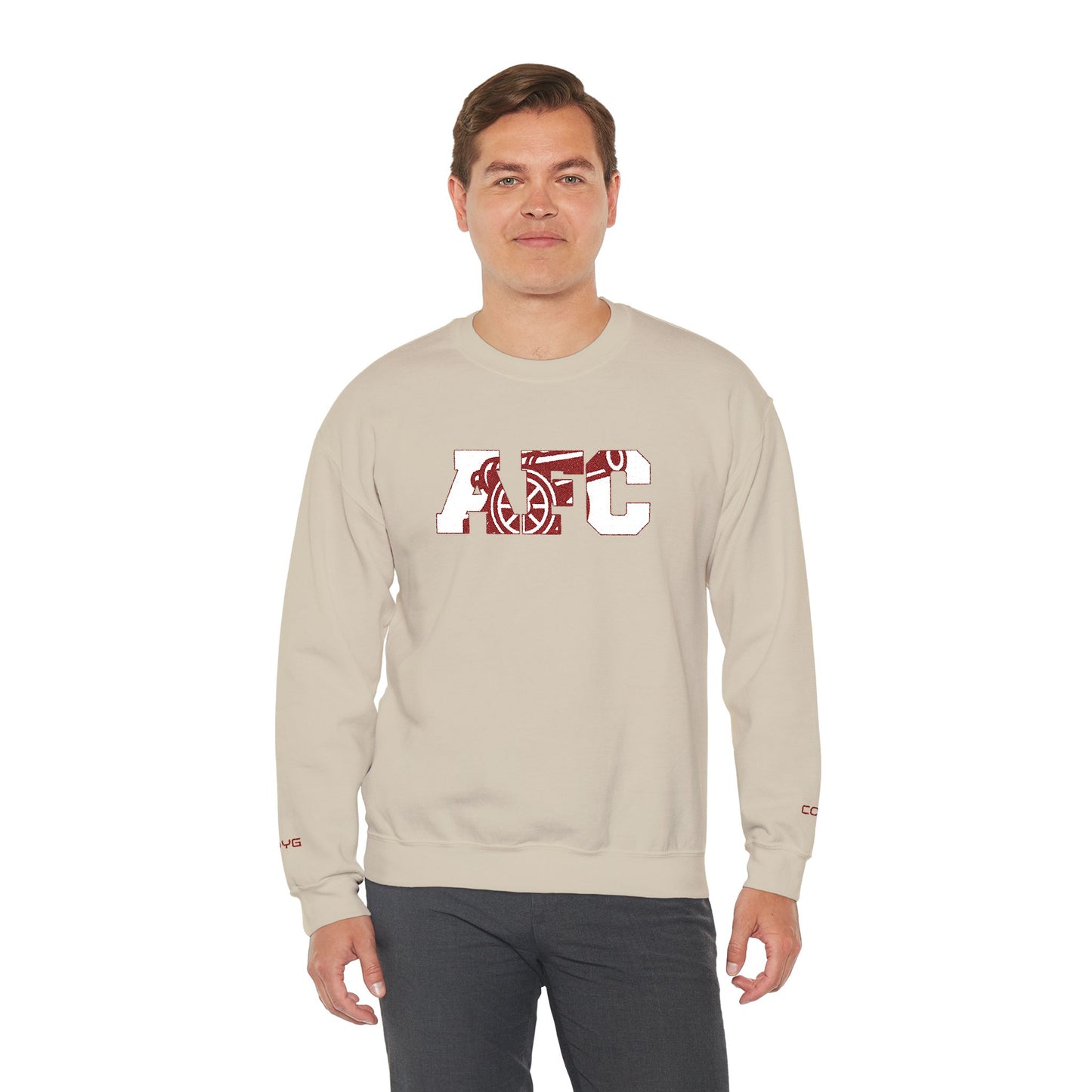 Pull Mixte avec motif Brodé - "AFC" Arsenal