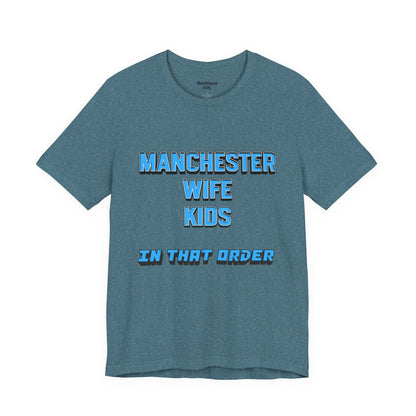T-Shirt Mixte - In That Order (Manchester City)