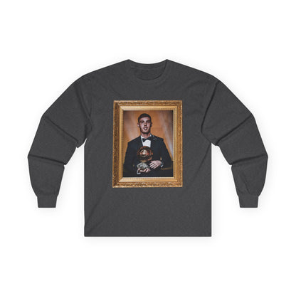 Unisex Long Sleeve T-Shirt - Cole Palmer Ballon d'Or (Chelsea, Gold Frame)