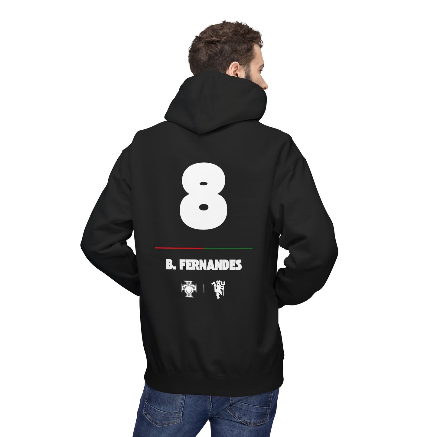 Hoodie Capuche Mixte - Bruno Fernandes (Manchester United)