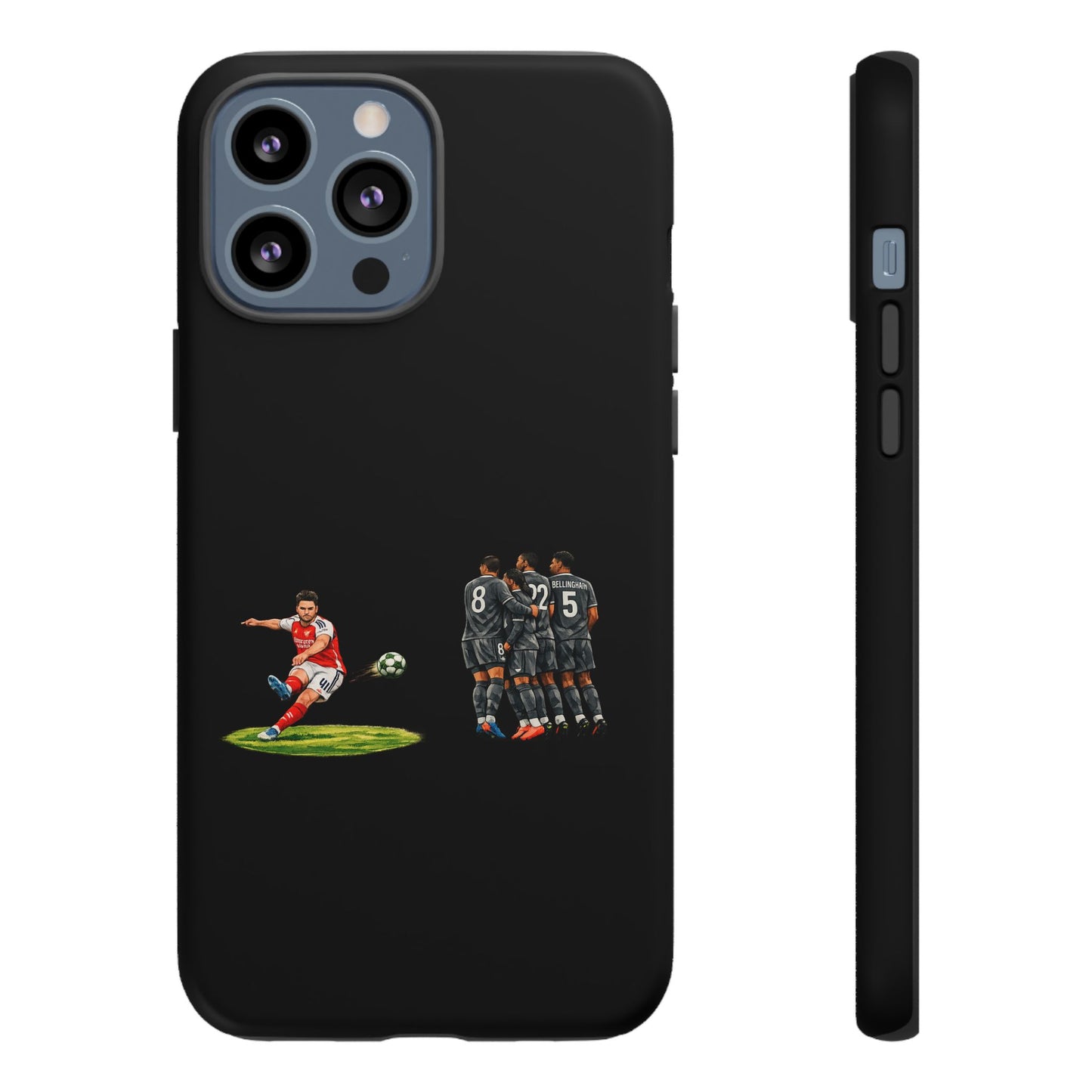 iPhone/Samsung Case - Declan Rice Free Kick (Arsenal phone case)