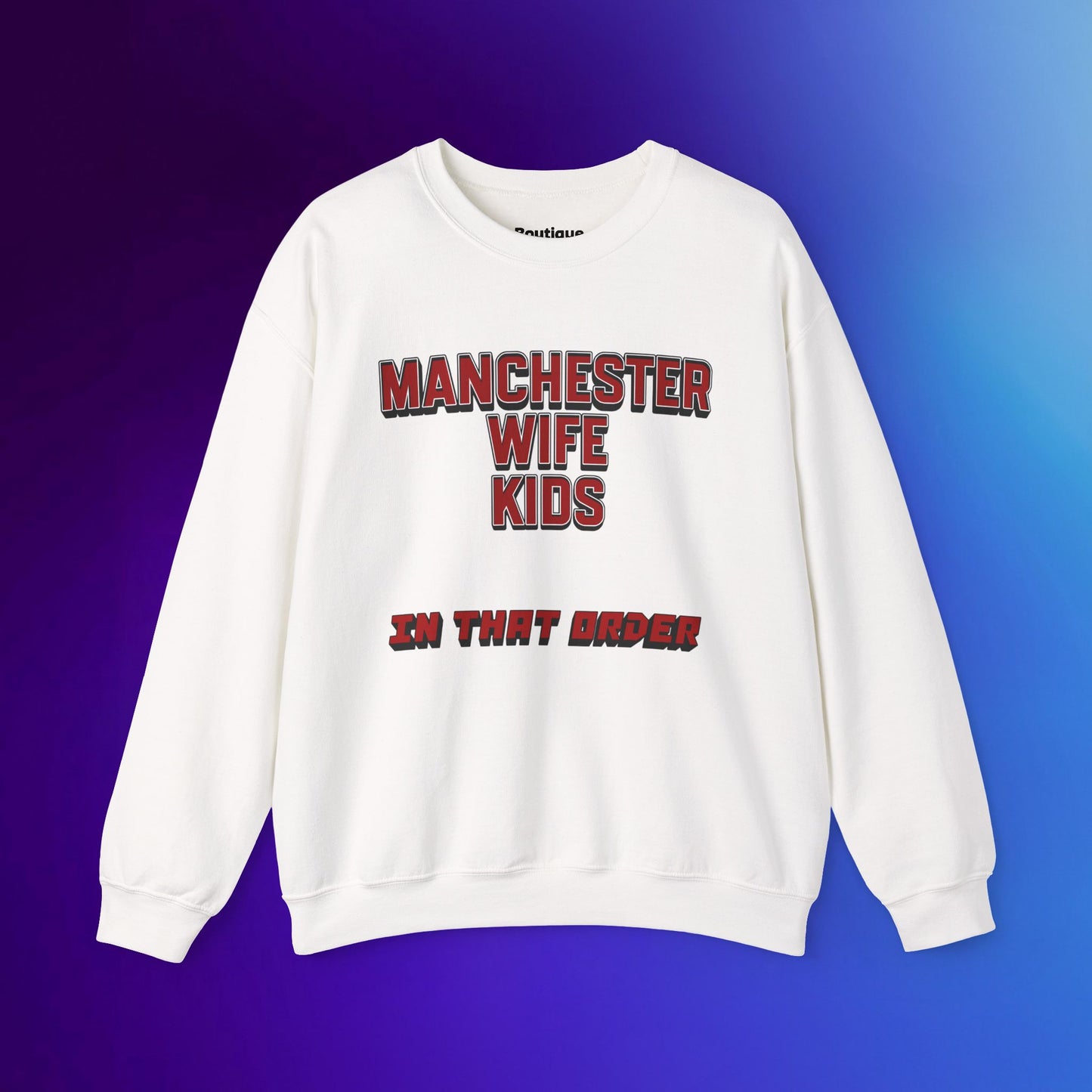 Mixed Sweater - In That Order (Manchester United)