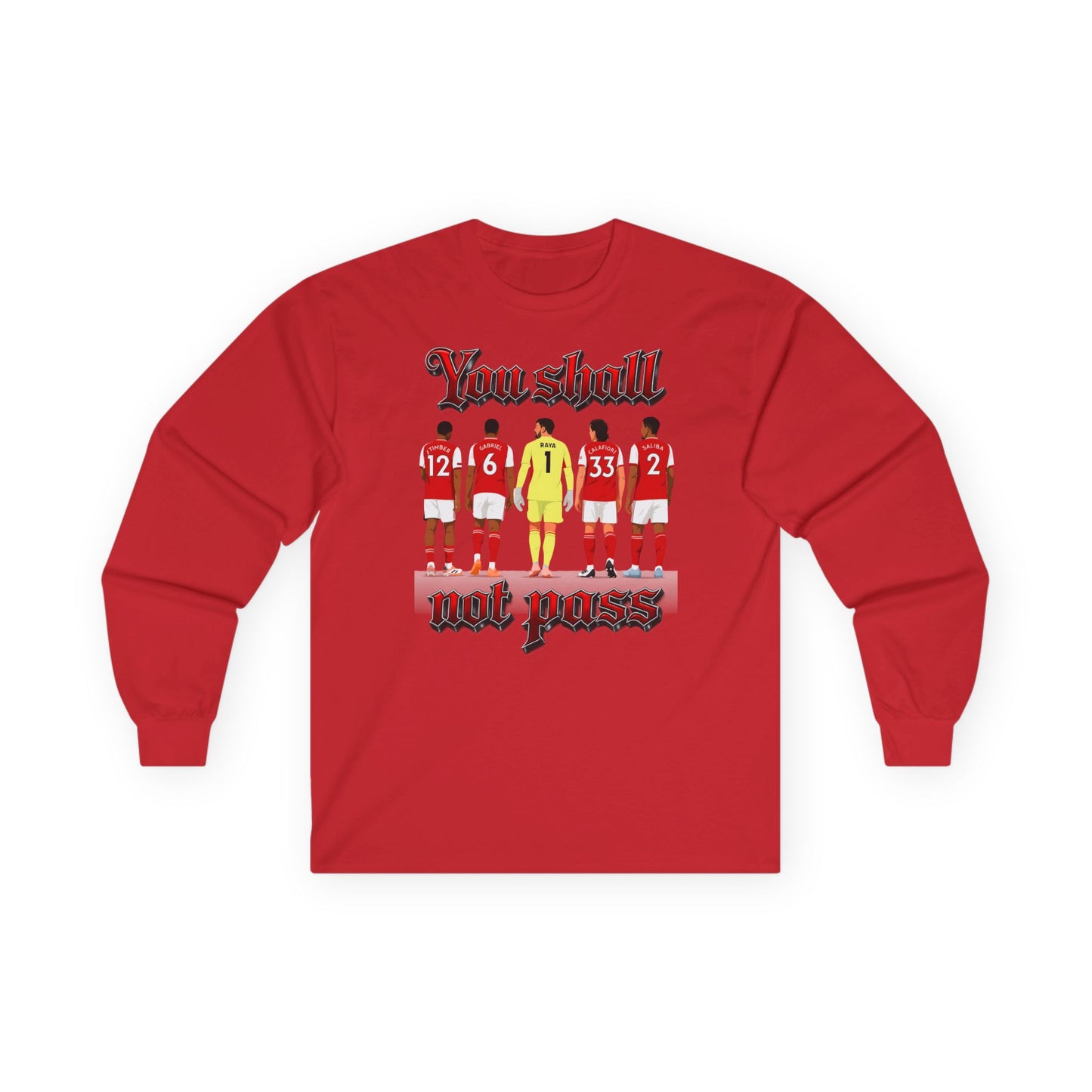 T-Shirt Manches Longues - You Shall Not Pass (Arsenal)
