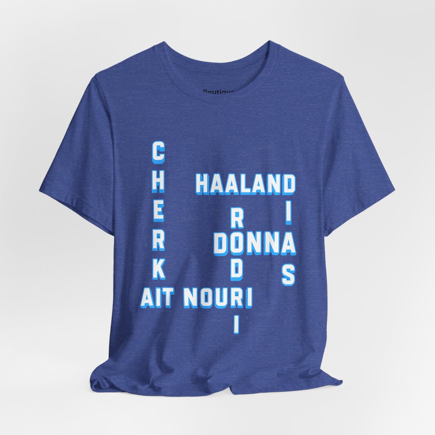 T-Shirt Mixte - Man City (Words, Mots)