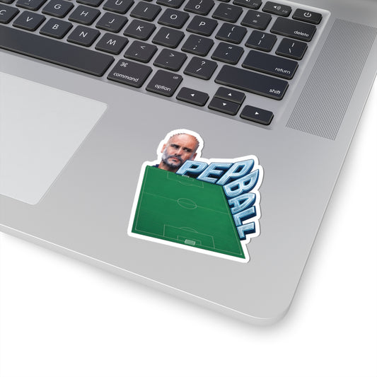 Football Sticker — "Pep Ball" Guardiola (Manchester City)