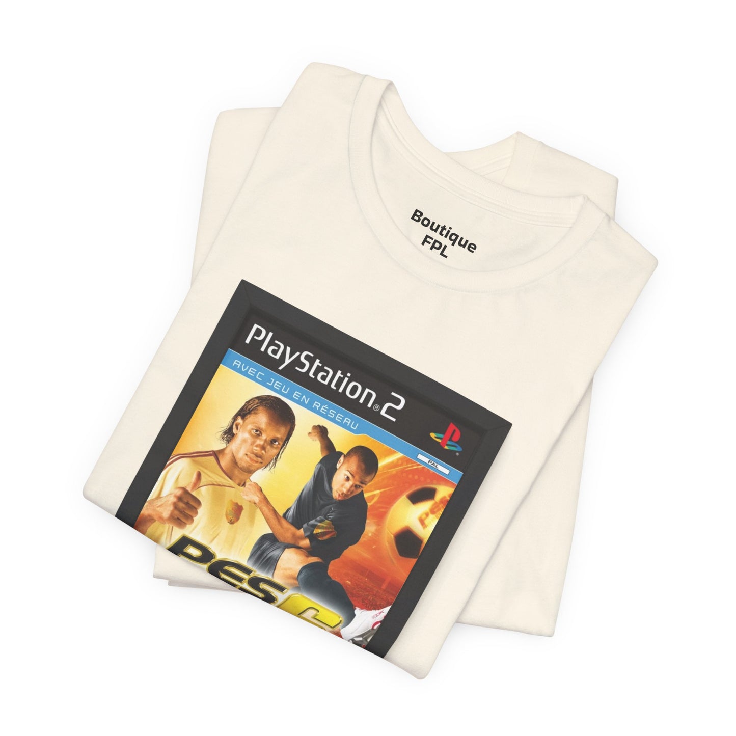 T-Shirt Mixte - PES 6 (Drogba & Henry Edition)