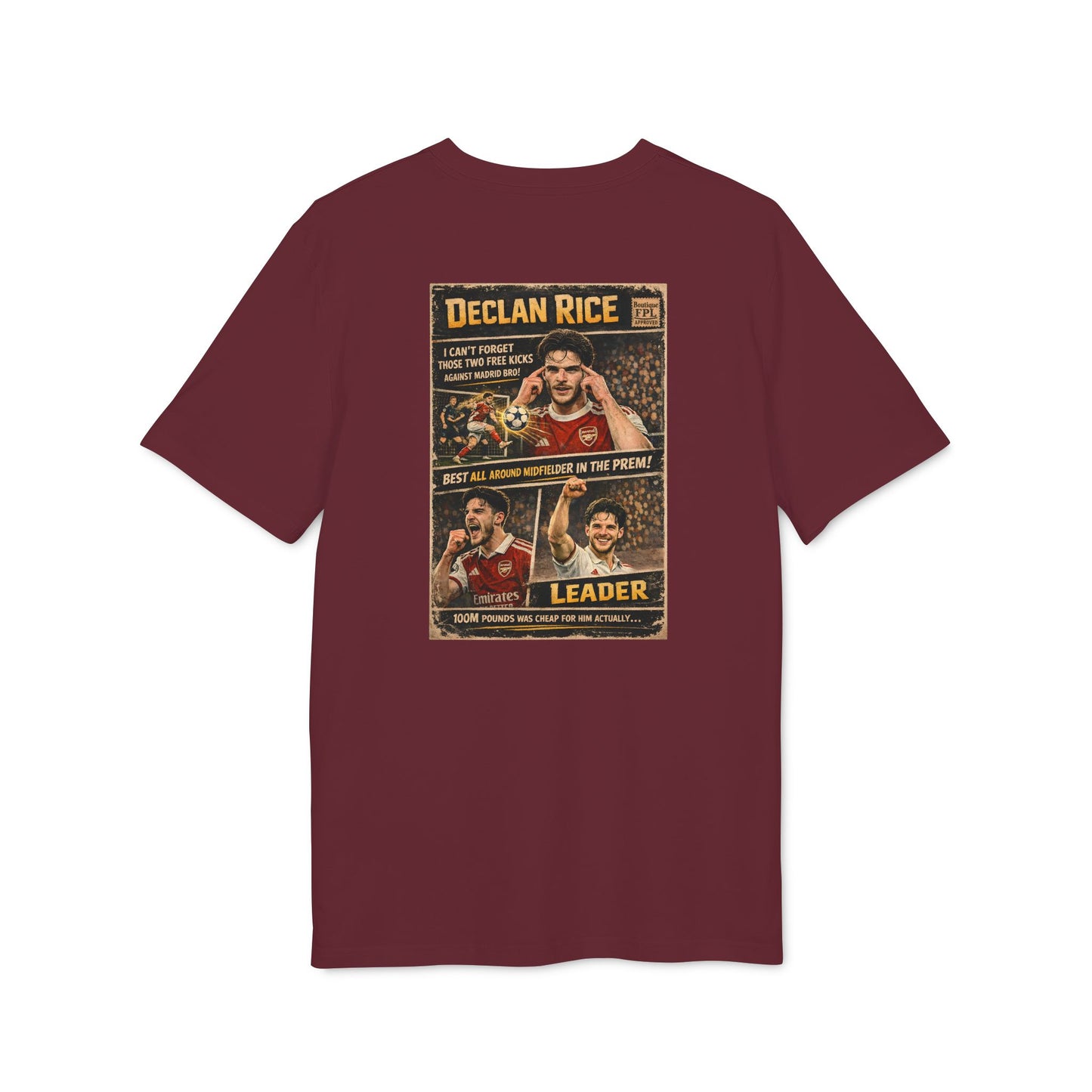 T-Shirt Mixte - Declan Rice (Arsenal)