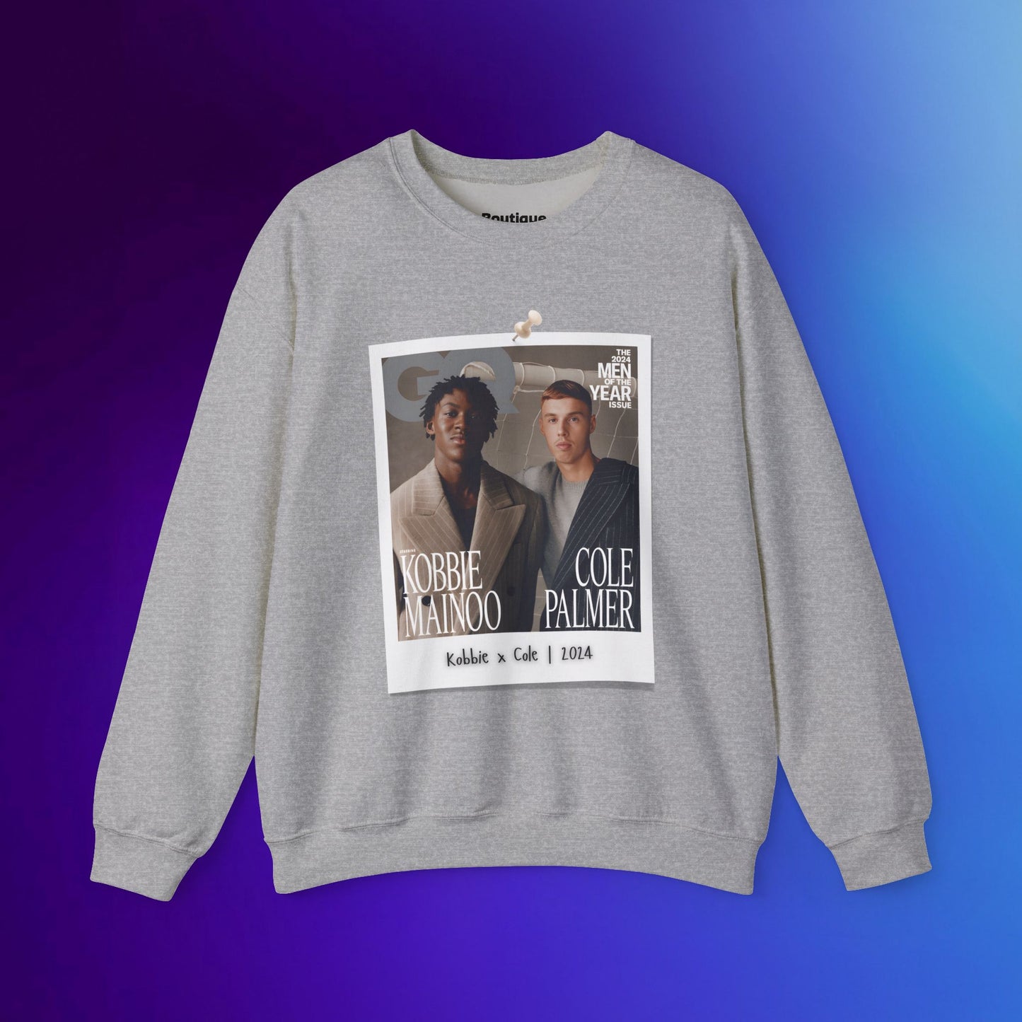 Mixed Sweater - Kobbie Mainoo x Cole Palmer (GQ)