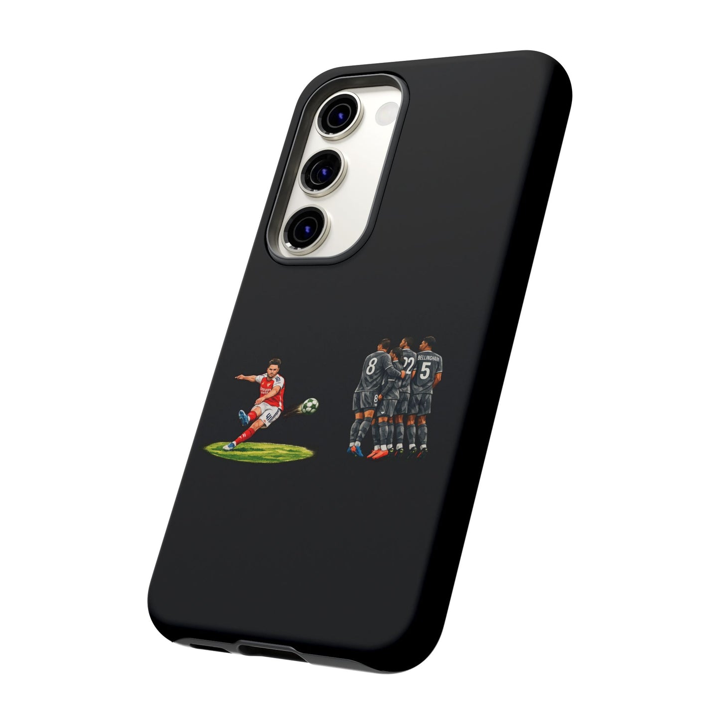 iPhone/Samsung Case - Declan Rice Free Kick (Arsenal phone case)