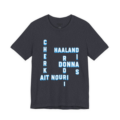 T-Shirt Mixte - Man City (Words, Mots)