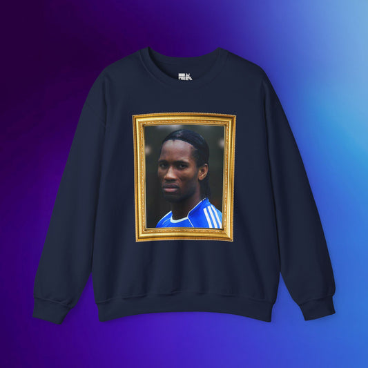 Pull Mixte  - Didier Drogba Legend (Chelsea, Gold Frame)
