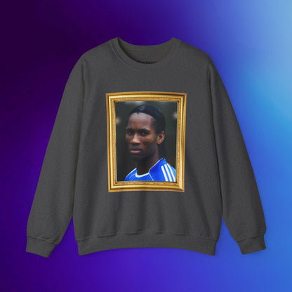 Mixed Sweater - Didier Drogba Chelsea Legend (Gold Frame)