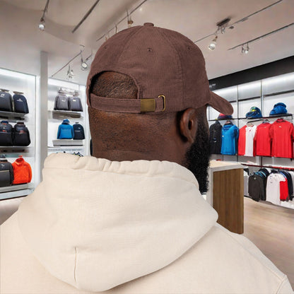 Casquette en velours côtelé et brodé - 'CHELSSS' Chelsea