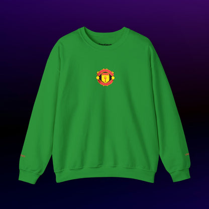 Unisex sweater with embroidered design - Man United