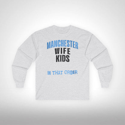 Mixed Long Sleeve T-Shirt - In That Order (Manchester City)