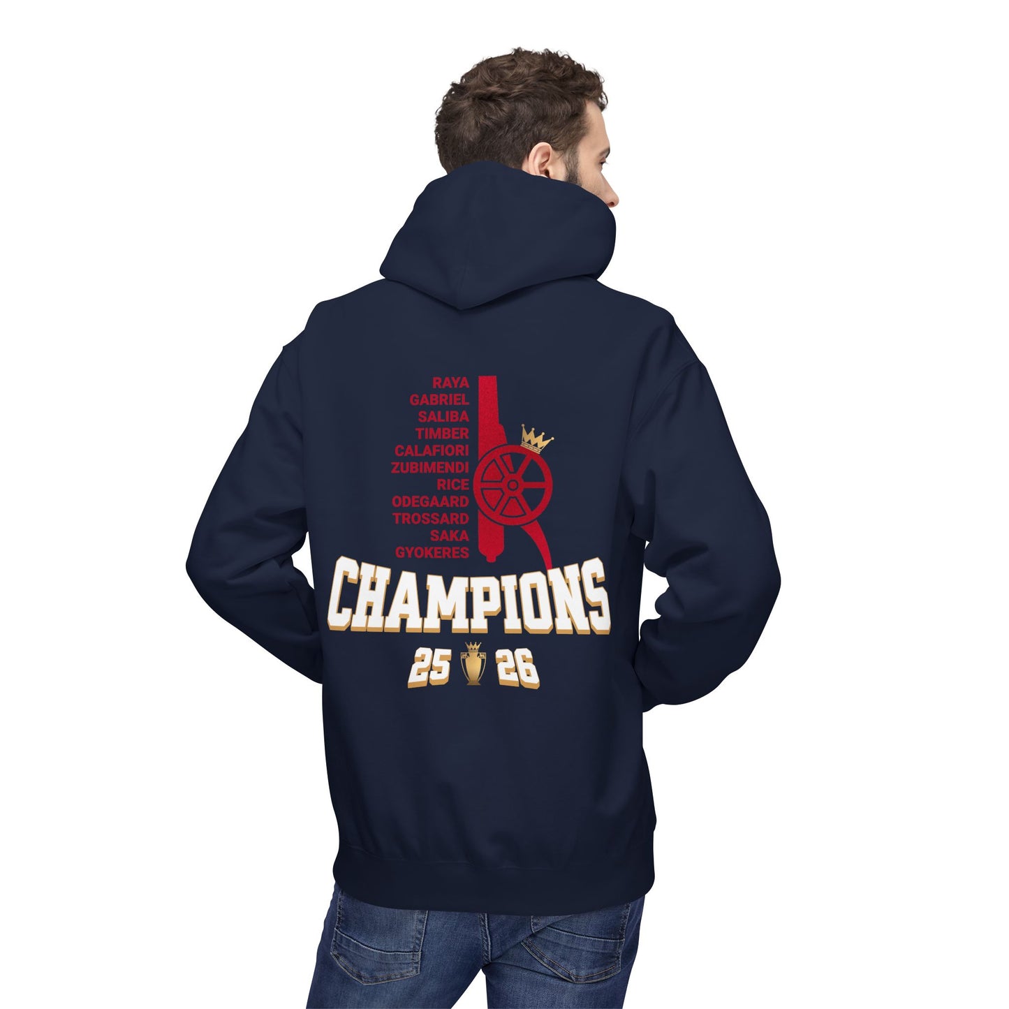 Hoodie Capuche Mixte - Champions(Arsenal)