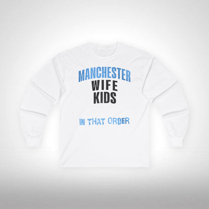 Mixed Long Sleeve T-Shirt - In That Order (Manchester City)