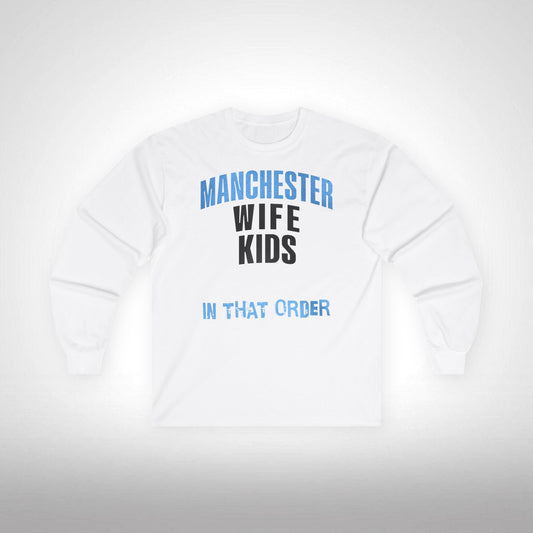 Mixed Long Sleeve T-Shirt - In That Order (Manchester City)