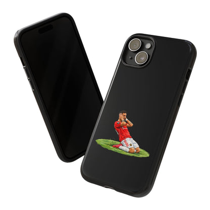 iPhone/Samsung Case - Bruno Fernandes (Manchester United phone case)