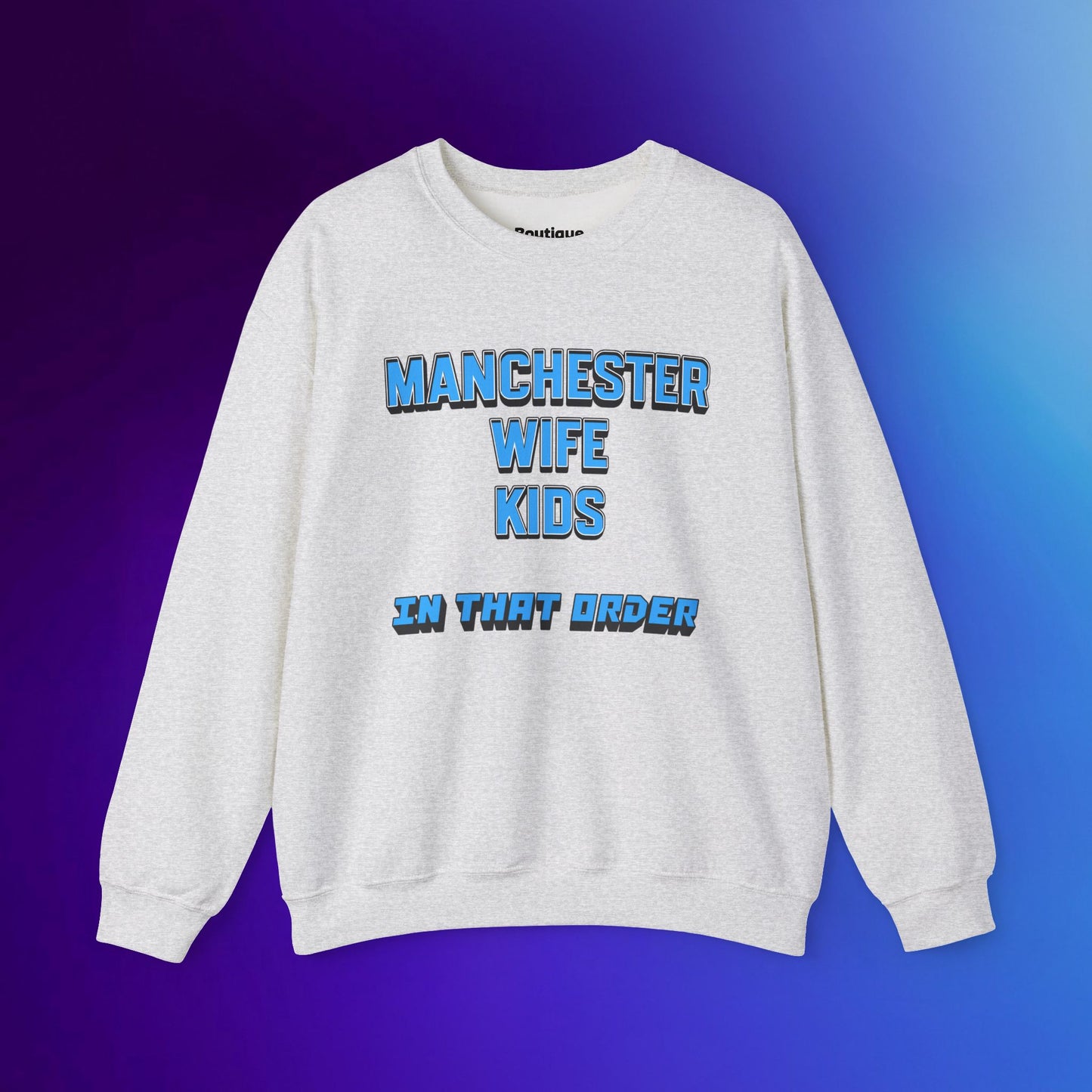 Mixed Sweater - In That Order (Manchester City)