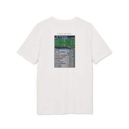 T-Shirt PES 6 avec design au dos - Chelsea Edition