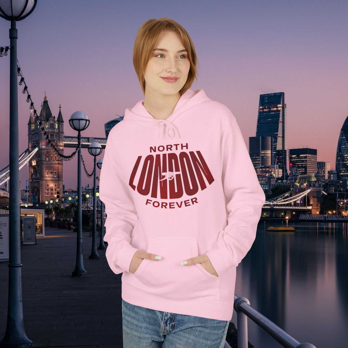 Hoodie Capuche Mixte - North London Forever (Arsenal)