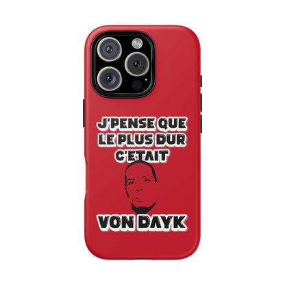 Coque Téléphone - Van Dijk (Liverpool phone case)