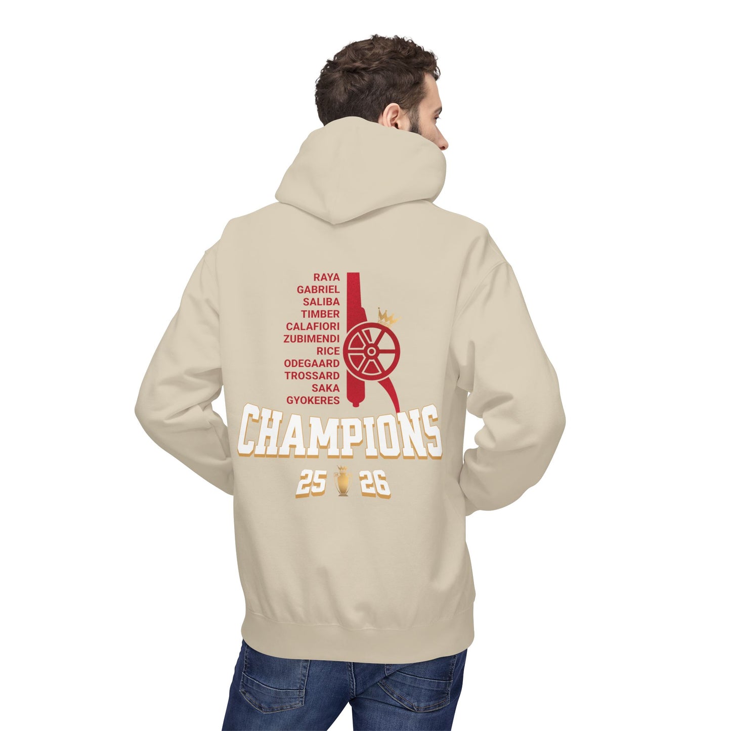 Hoodie Capuche Mixte - Champions(Arsenal)