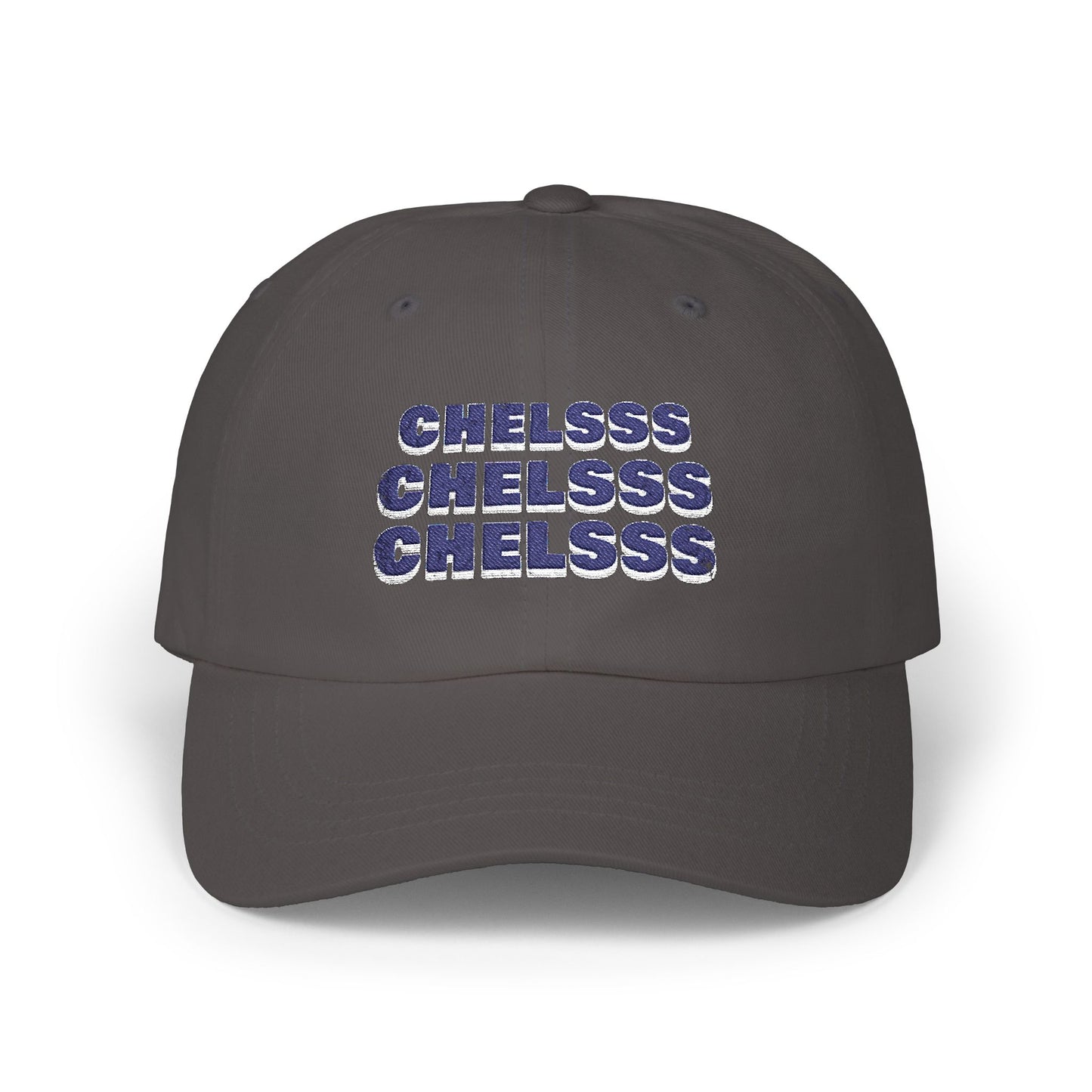 Embroidered cap - 'CHELSSS' Chelsea