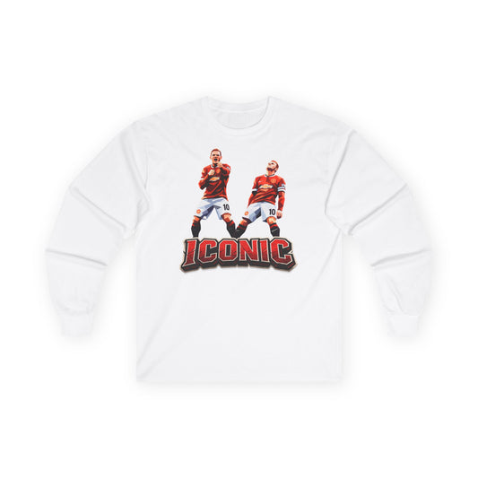 T-Shirt Manches Longues Mixte - Wayne Rooney (Man United)